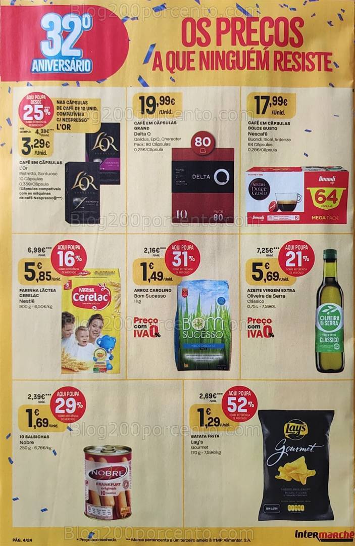 Antevisão Folheto INTERMARCHÉ Promoções de 28 setembro a 4 outubro