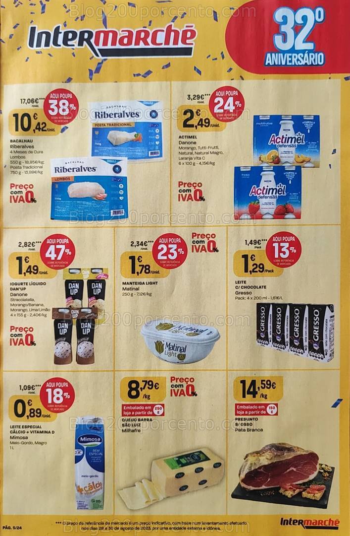 Antevisão Folheto INTERMARCHÉ Promoções de 28 setembro a 4 outubro