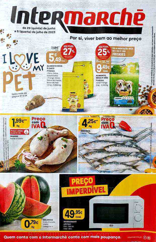 Antevisão Folheto INTERMARCHÉ Promoções de 29 junho a 5 julho