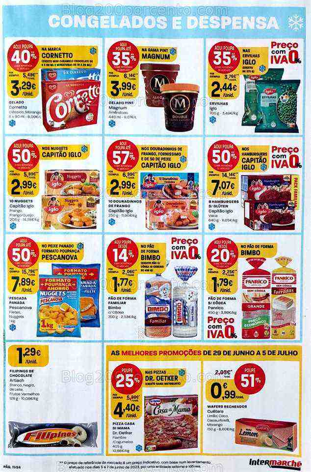 Antevisão Folheto INTERMARCHÉ Promoções de 29 junho a 5 julho