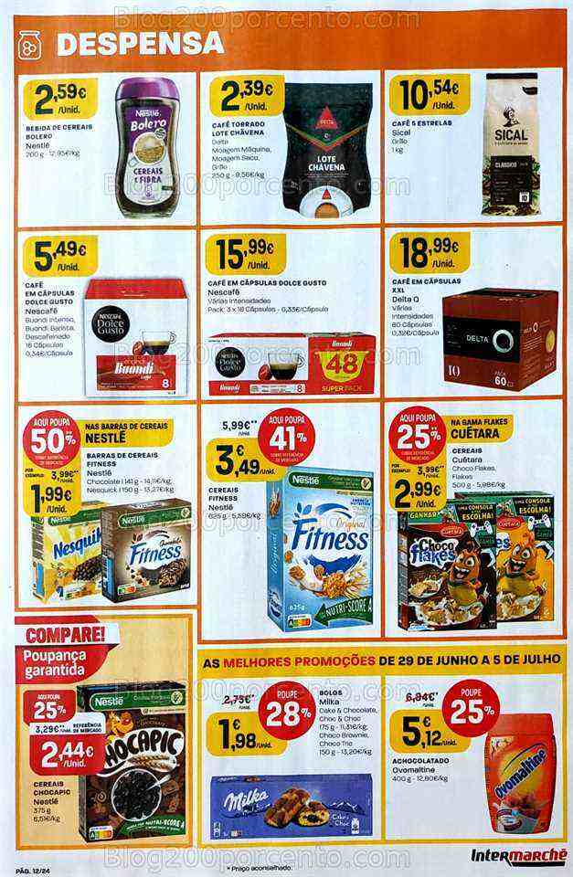 Antevisão Folheto INTERMARCHÉ Promoções de 29 junho a 5 julho