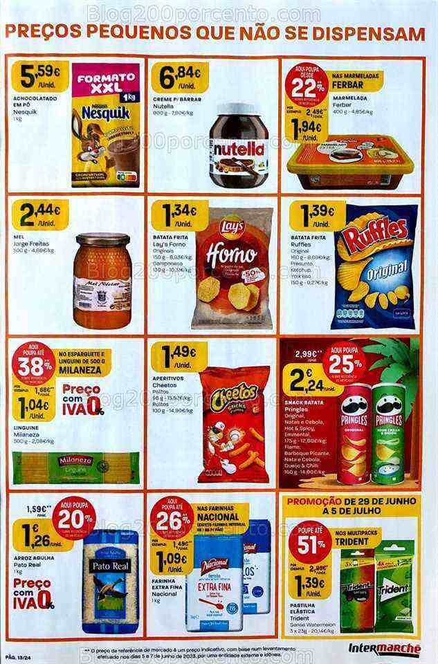 Antevisão Folheto INTERMARCHÉ Promoções de 29 junho a 5 julho