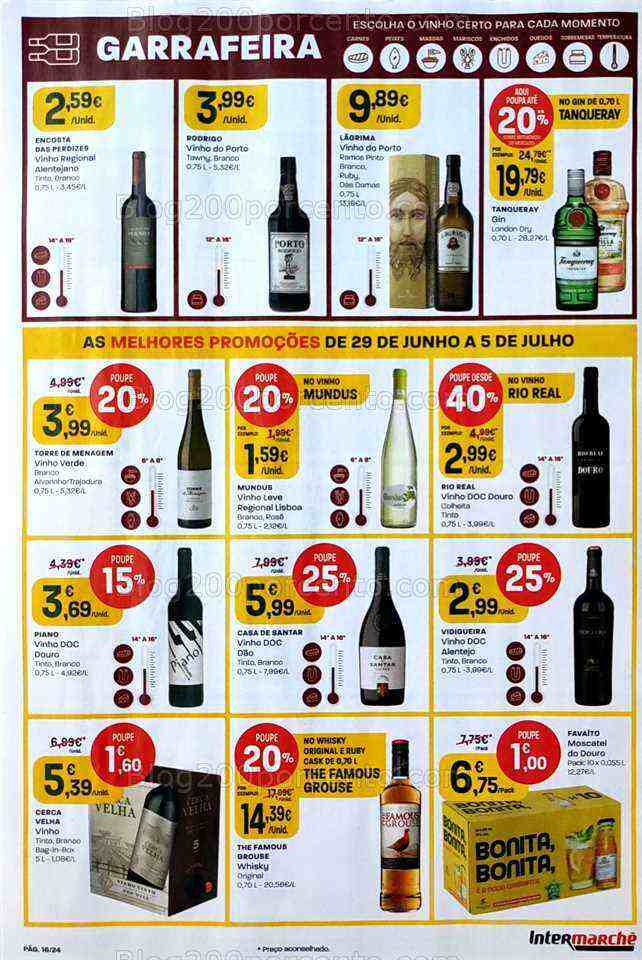 Antevisão Folheto INTERMARCHÉ Promoções de 29 junho a 5 julho