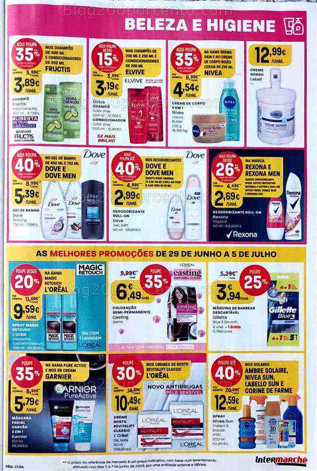 Antevisão Folheto INTERMARCHÉ Promoções de 29 junho a 5 julho