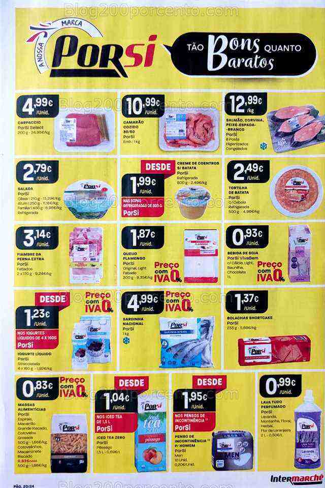 Antevisão Folheto INTERMARCHÉ Promoções de 29 junho a 5 julho