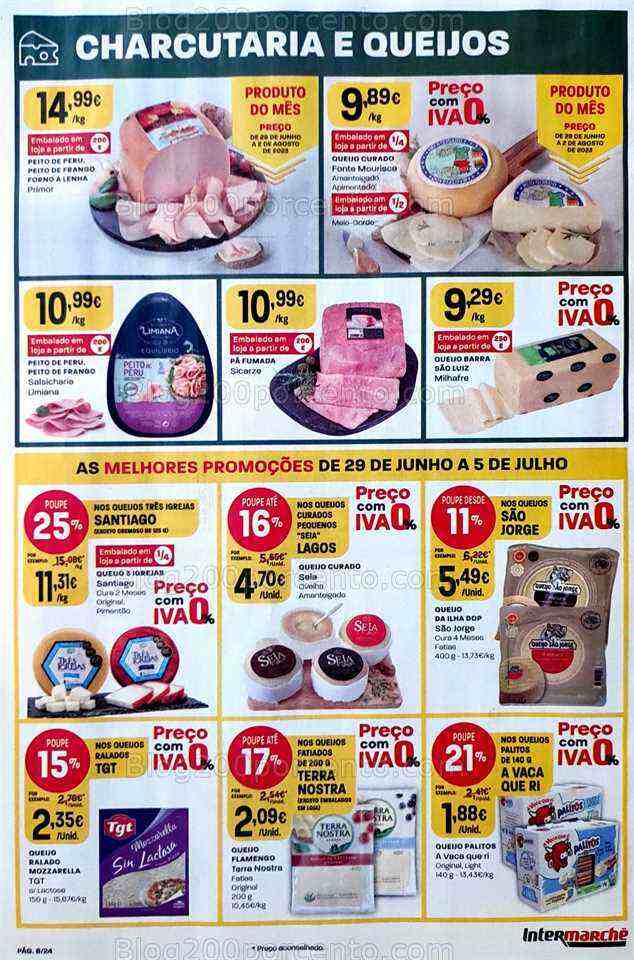 Antevisão Folheto INTERMARCHÉ Promoções de 29 junho a 5 julho