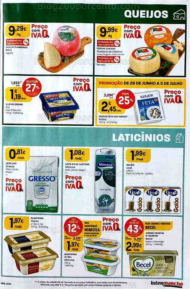 Antevisão Folheto INTERMARCHÉ Promoções de 29 junho a 5 julho