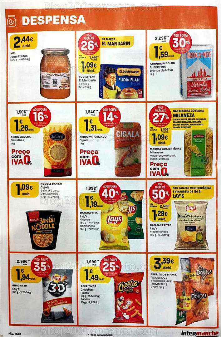 Antevisão Folheto INTERMARCHÉ Promoções de 3 a 9 agosto