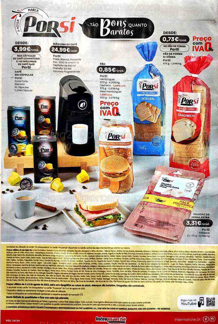Antevisão Folheto INTERMARCHÉ Promoções de 3 a 9 agosto