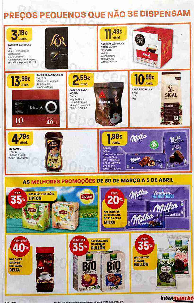 Antevisão Folheto INTERMARCHÉ Promoções de 30 março a 5 abril