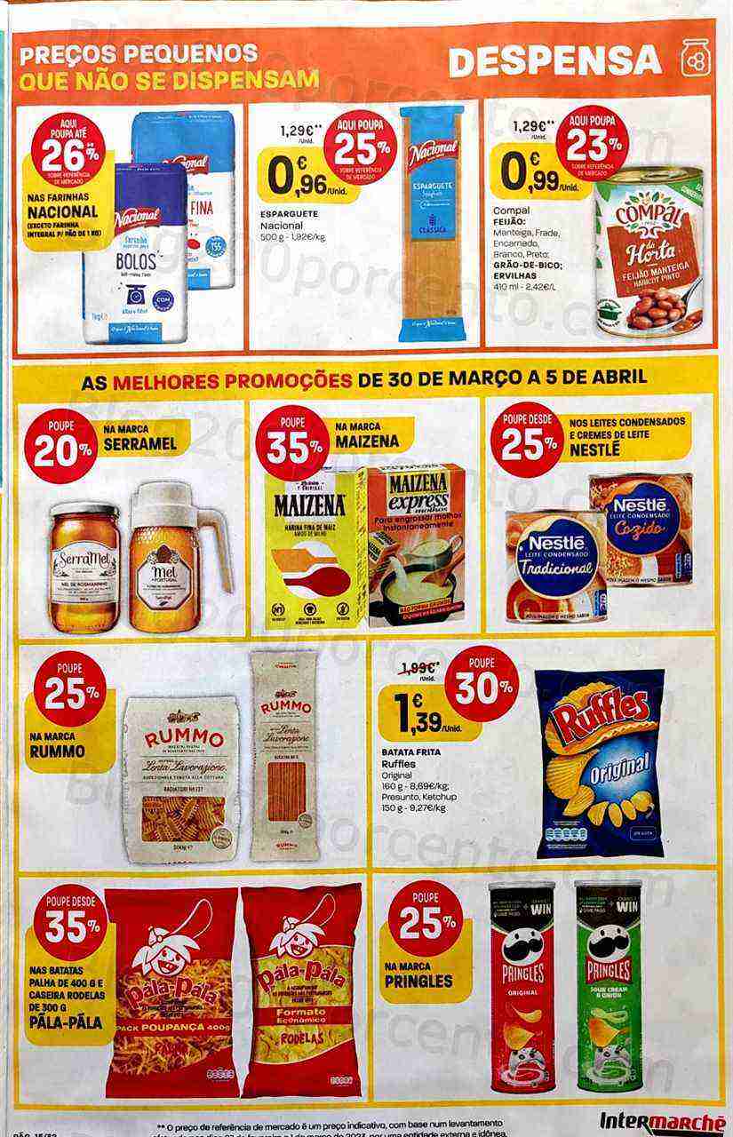 Antevisão Folheto INTERMARCHÉ Promoções de 30 março a 5 abril