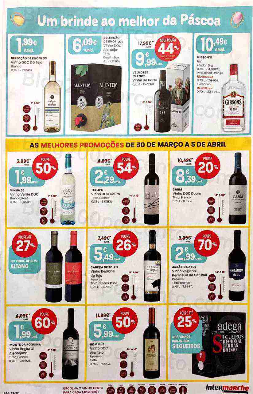 Antevisão Folheto INTERMARCHÉ Promoções de 30 março a 5 abril