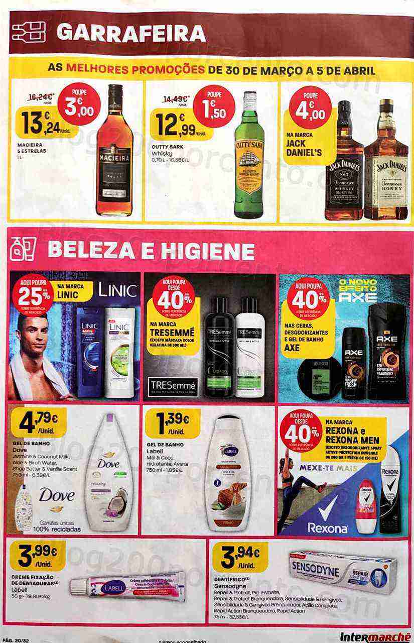 Antevisão Folheto INTERMARCHÉ Promoções de 30 março a 5 abril