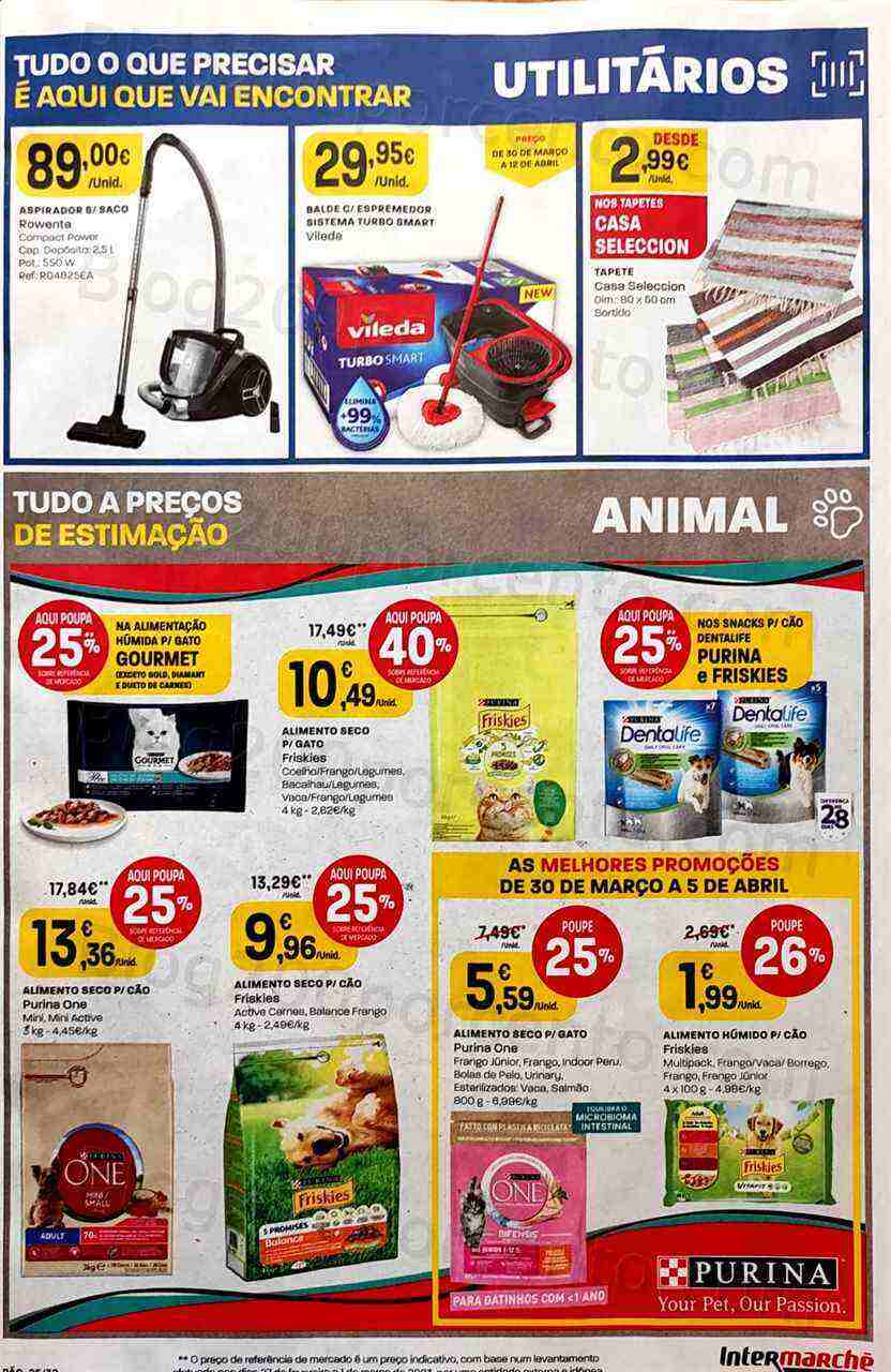 Antevisão Folheto INTERMARCHÉ Promoções de 30 março a 5 abril