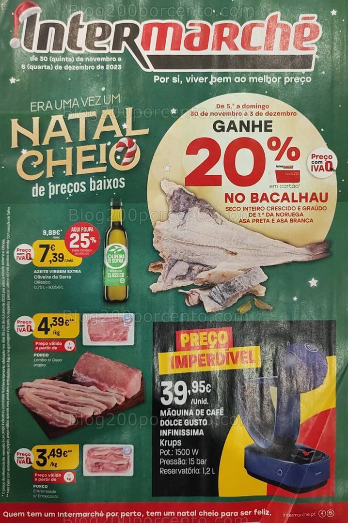 Antevisão Folheto INTERMARCHÉ Promoções de 30 novembro a 6 dezembro