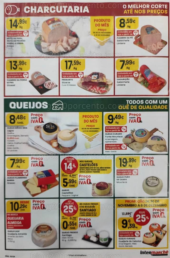 Antevisão Folheto INTERMARCHÉ Promoções de 30 novembro a 6 dezembro