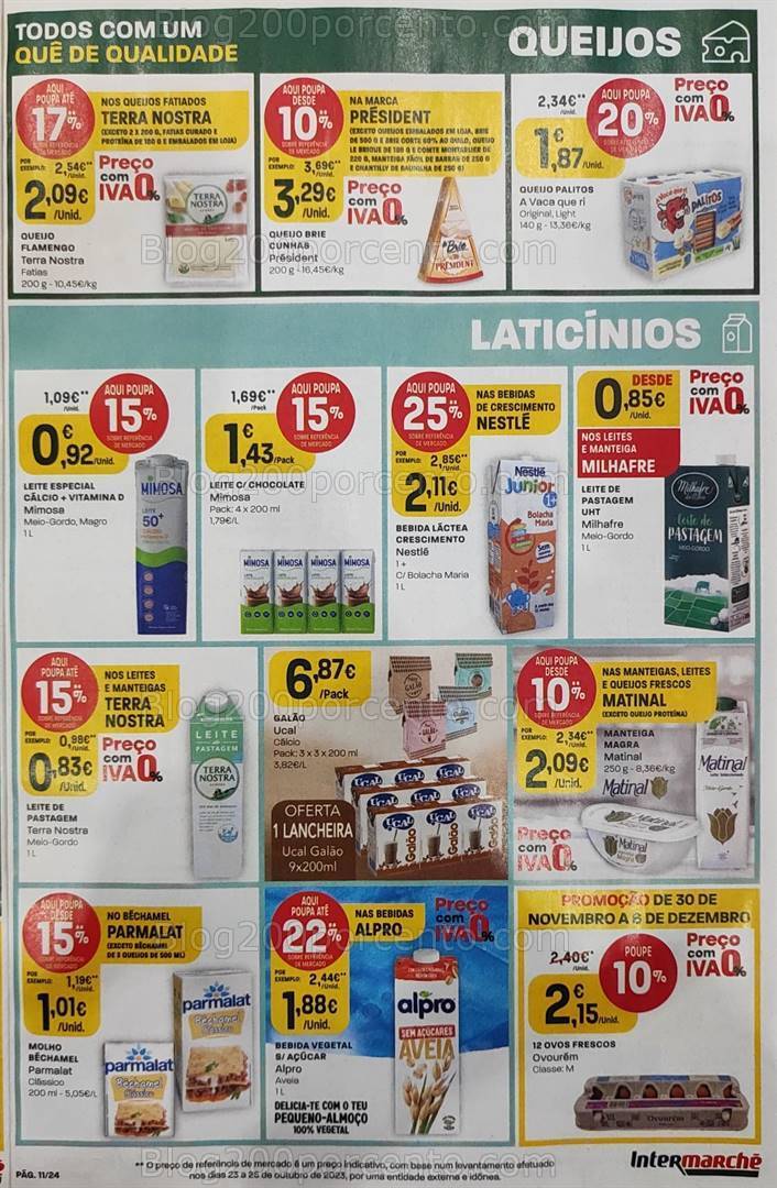 Antevisão Folheto INTERMARCHÉ Promoções de 30 novembro a 6 dezembro