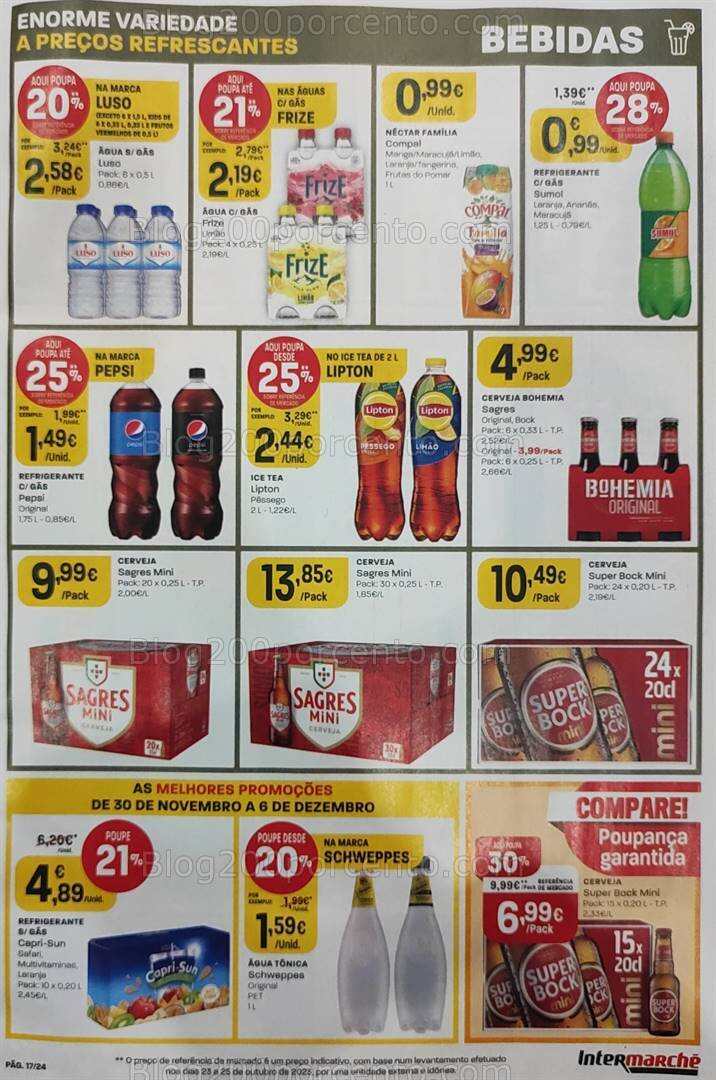 Antevisão Folheto INTERMARCHÉ Promoções de 30 novembro a 6 dezembro