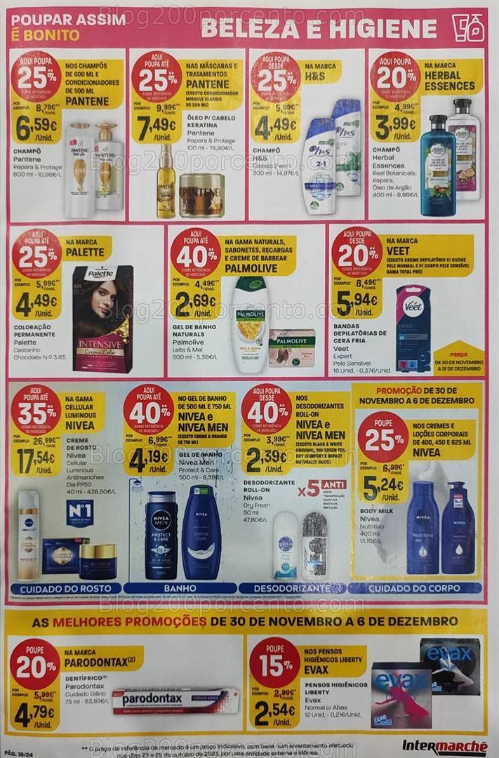 Antevisão Folheto INTERMARCHÉ Promoções de 30 novembro a 6 dezembro