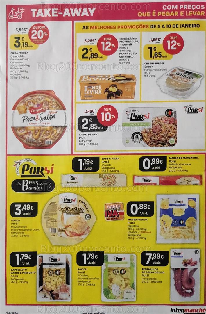 Antevisão Folheto INTERMARCHÉ Promoções de 5 a 10 janeiro