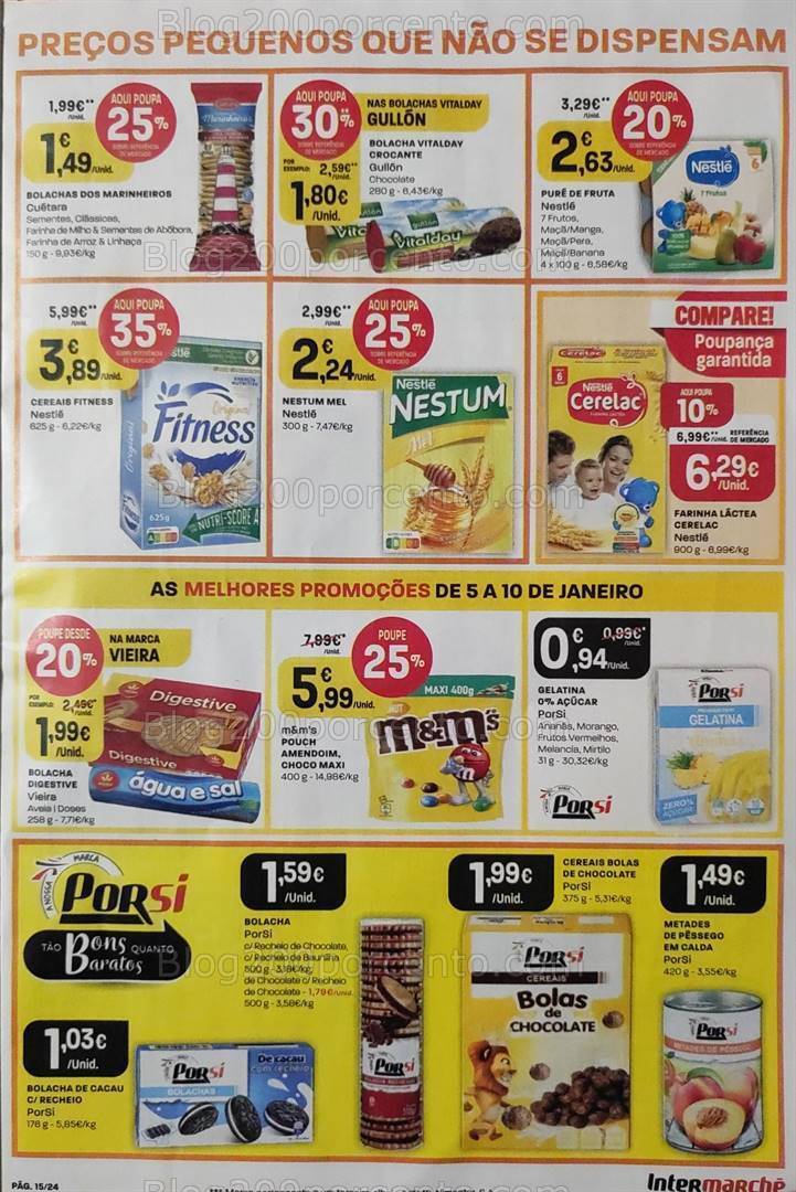 Antevisão Folheto INTERMARCHÉ Promoções de 5 a 10 janeiro