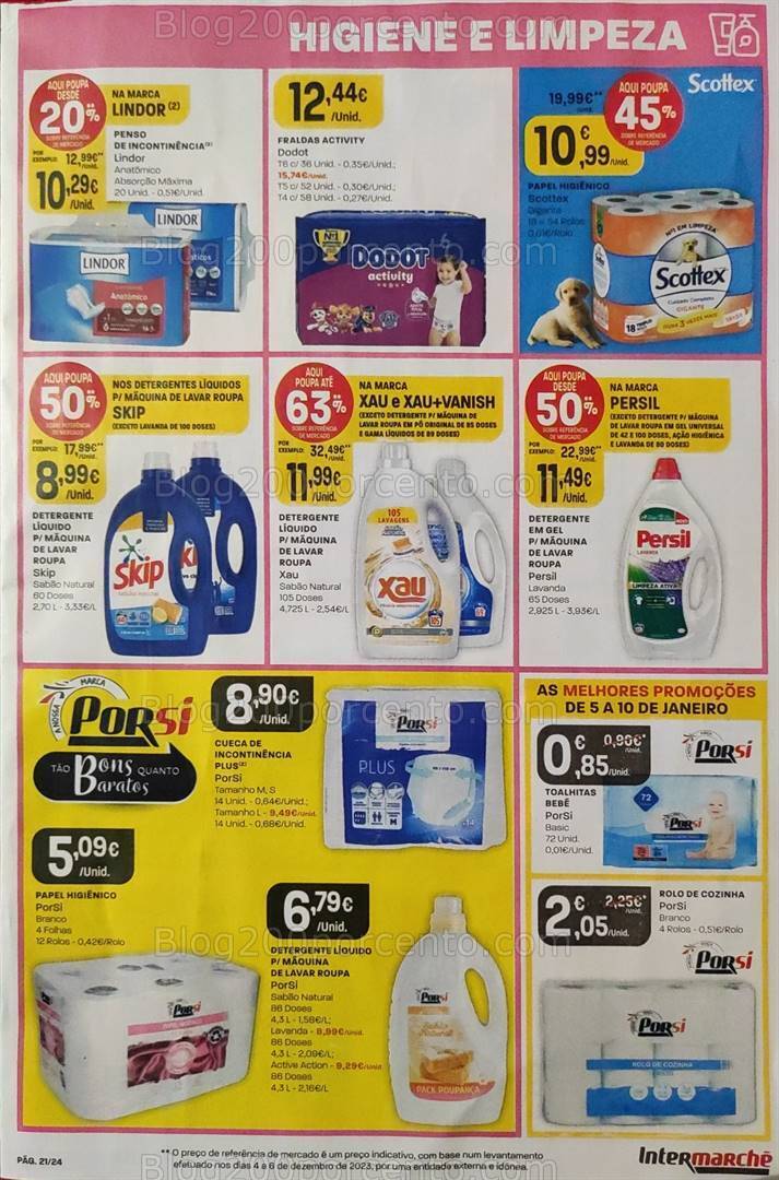 Antevisão Folheto INTERMARCHÉ Promoções de 5 a 10 janeiro