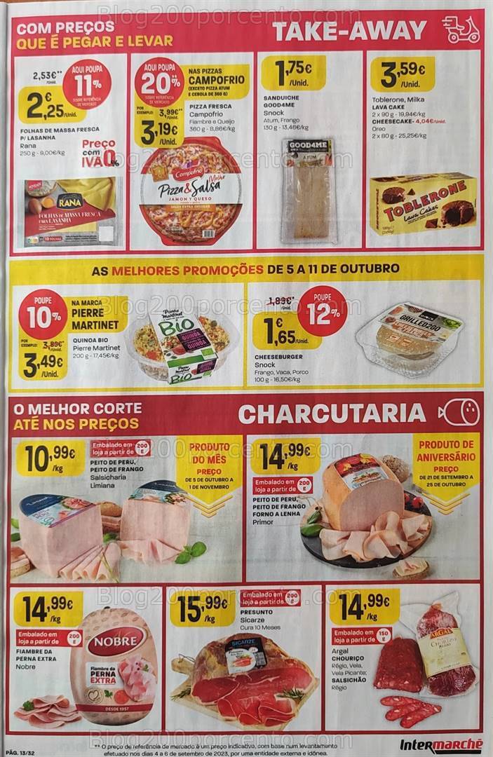 Antevisão Folheto INTERMARCHÉ Promoções 5 a 11 outubro