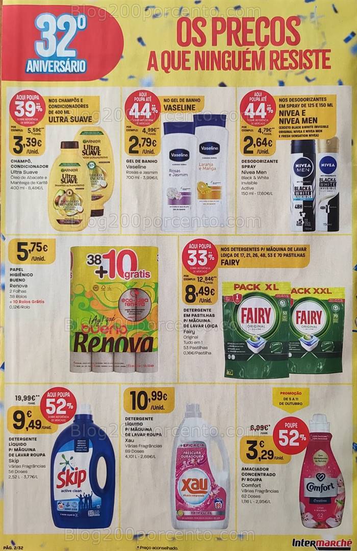 Antevisão Folheto INTERMARCHÉ Promoções 5 a 11 outubro