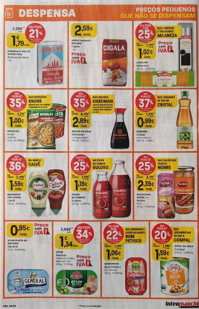 Antevisão Folheto INTERMARCHÉ Promoções 5 a 11 outubro