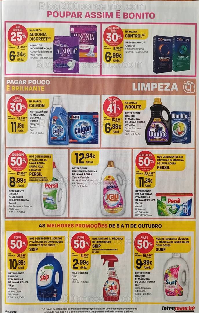 Antevisão Folheto INTERMARCHÉ Promoções 5 a 11 outubro