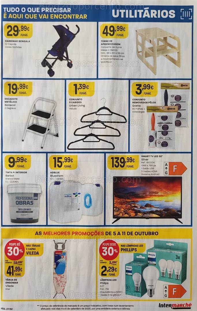 Antevisão Folheto INTERMARCHÉ Promoções 5 a 11 outubro