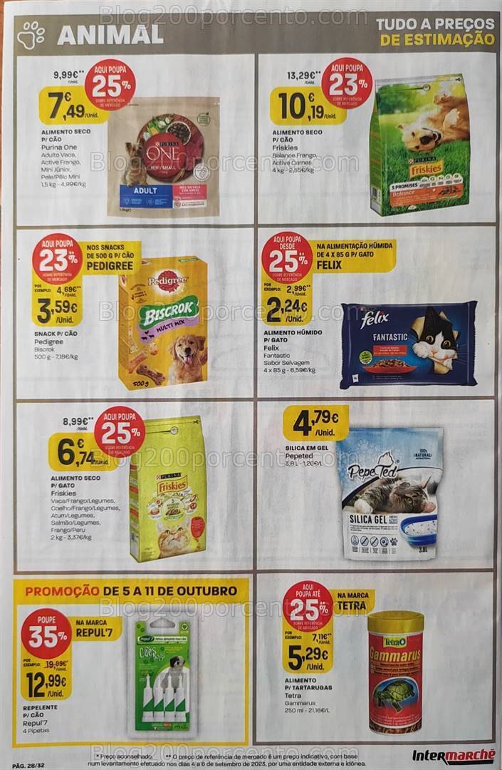 Antevisão Folheto INTERMARCHÉ Promoções 5 a 11 outubro