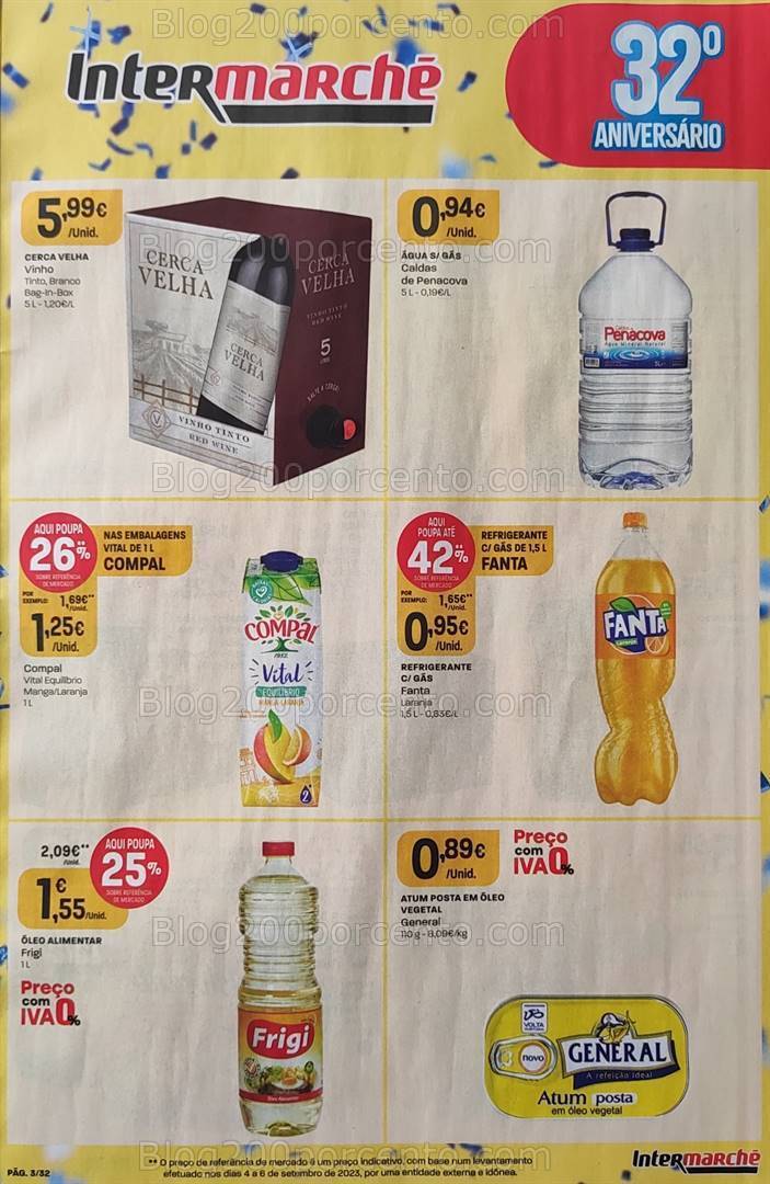 Antevisão Folheto INTERMARCHÉ Promoções 5 a 11 outubro