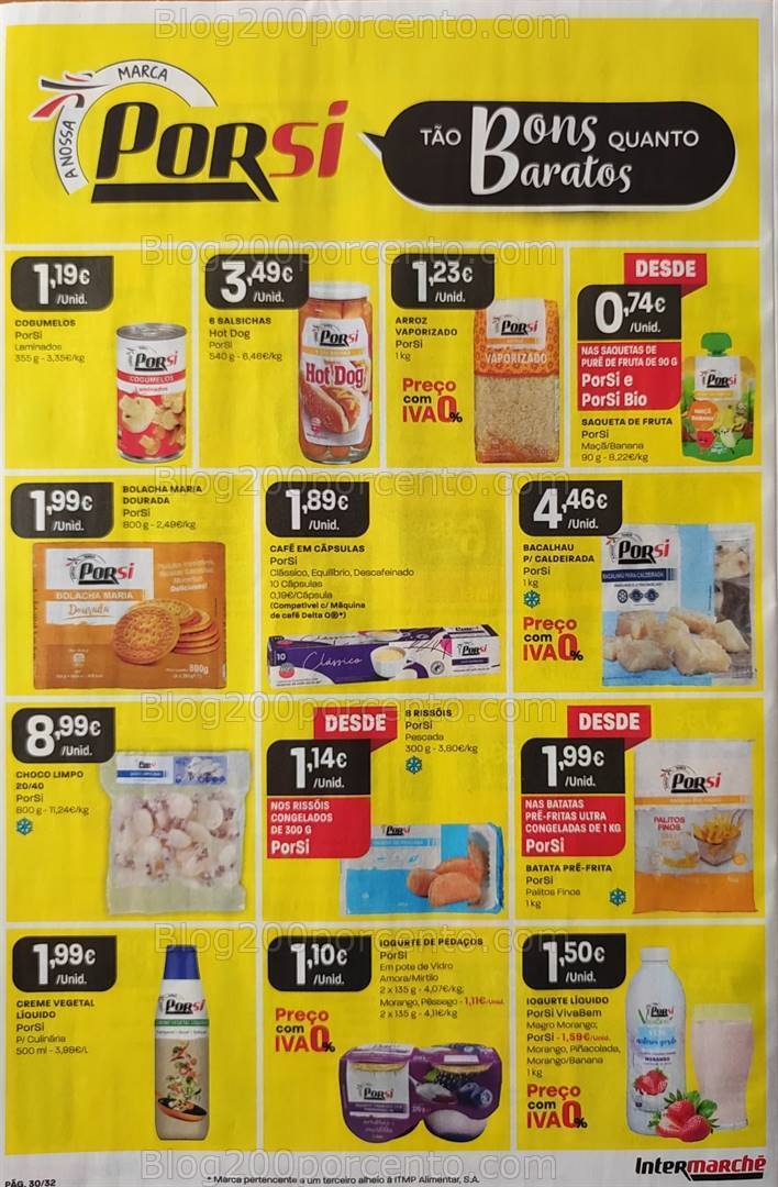 Antevisão Folheto INTERMARCHÉ Promoções 5 a 11 outubro