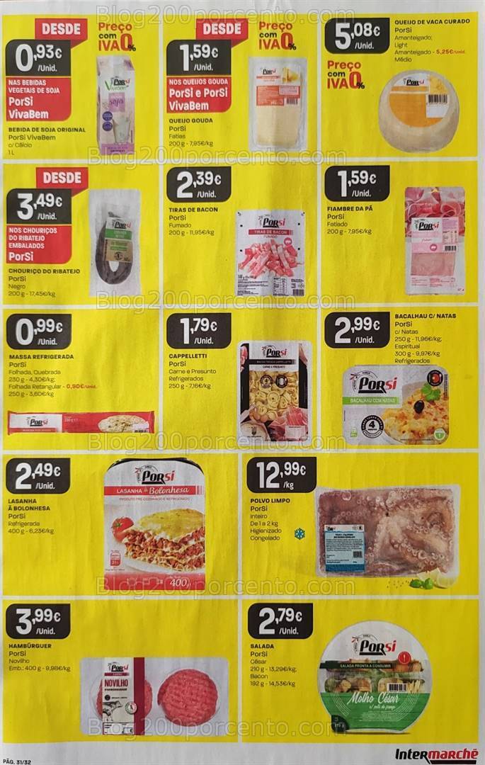 Antevisão Folheto INTERMARCHÉ Promoções 5 a 11 outubro