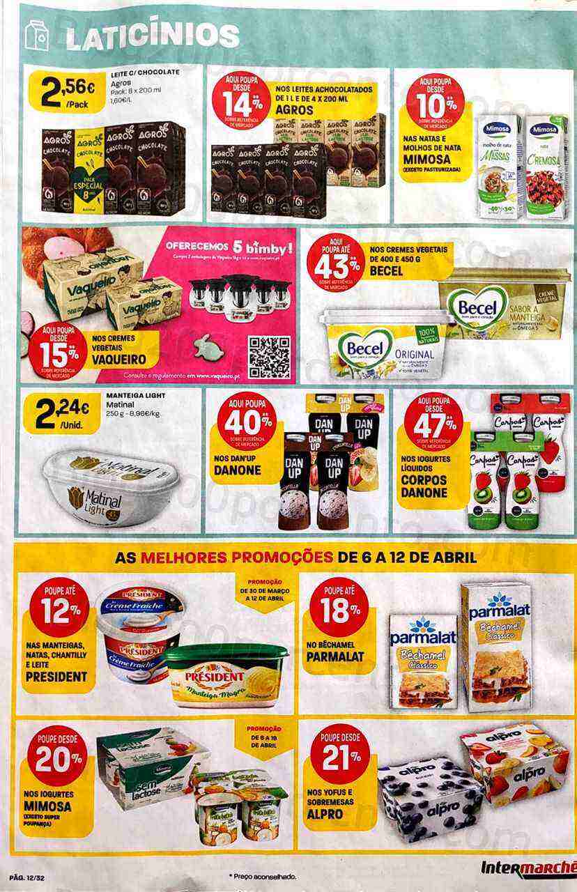 Antevisão Folheto INTERMARCHÉ Promoções de 6 a 12 abril