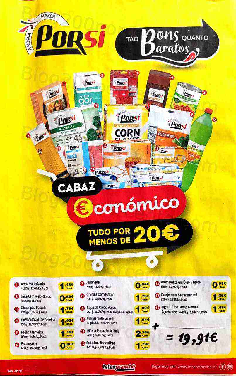 Antevisão Folheto INTERMARCHÉ Promoções de 6 a 12 abril