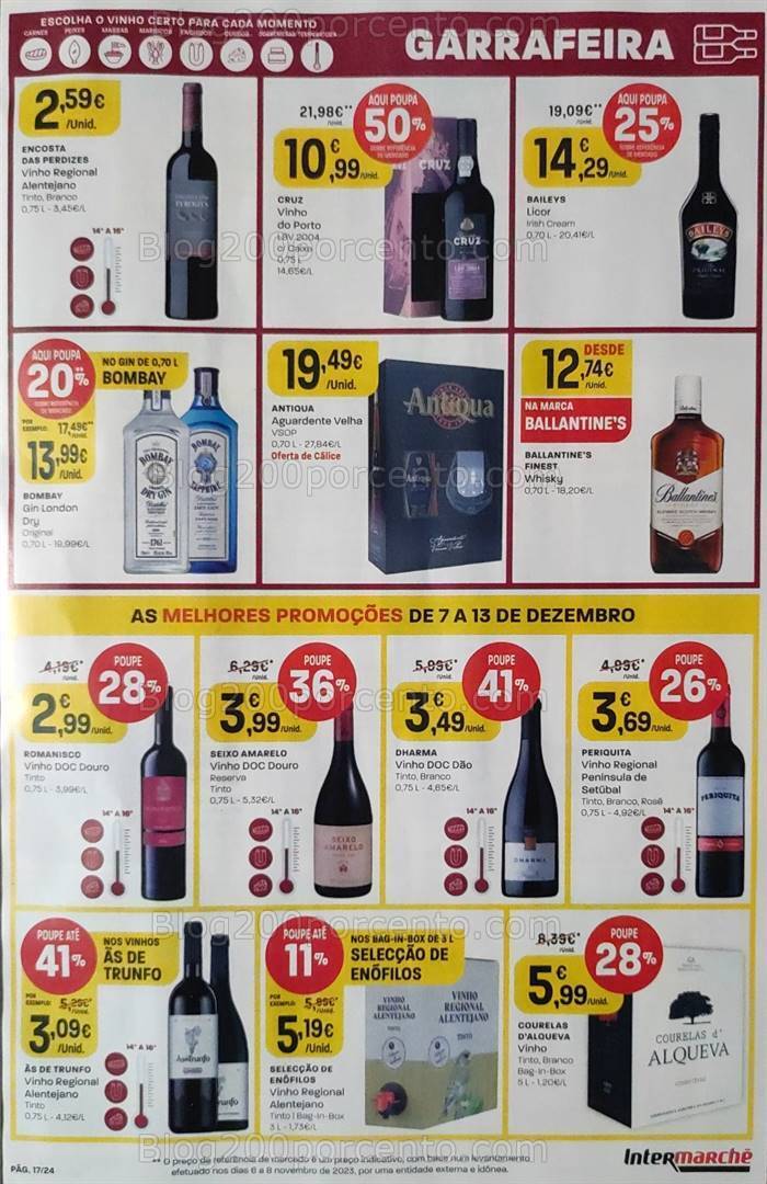 Antevisão Folheto INTERMARCHÉ Promoções de 7 a 13 dezembro