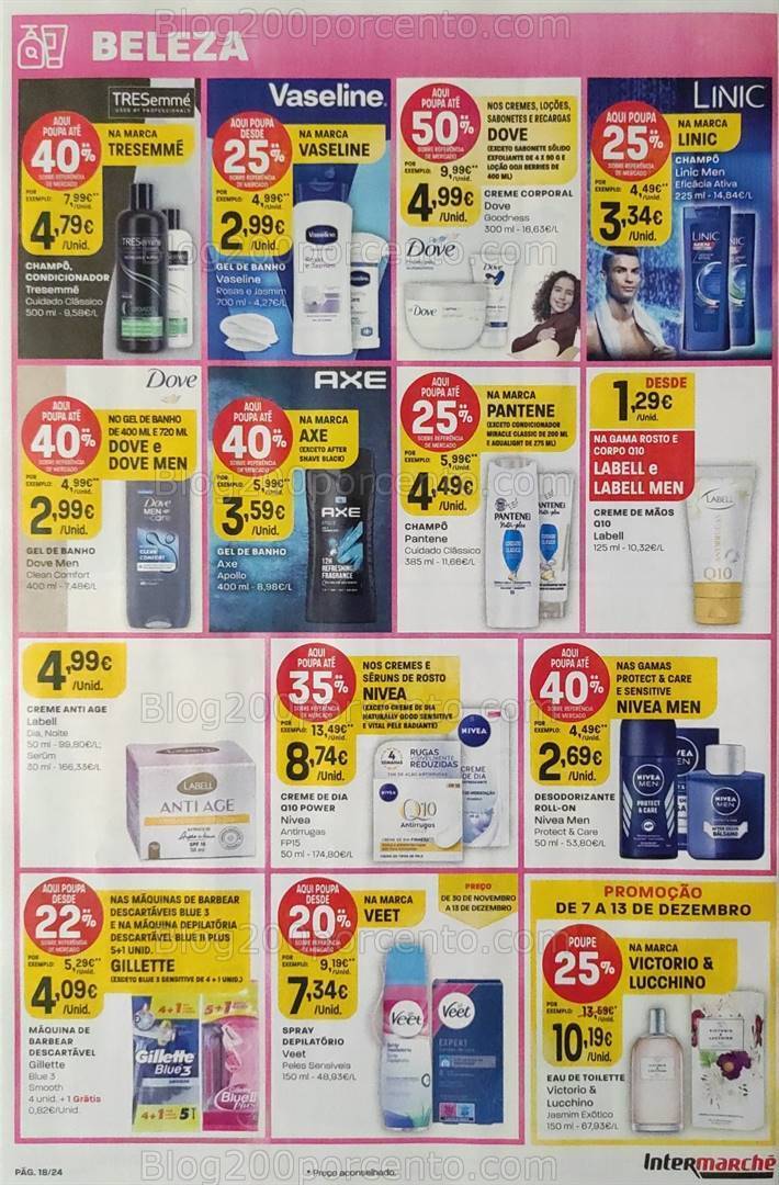 Antevisão Folheto INTERMARCHÉ Promoções de 7 a 13 dezembro