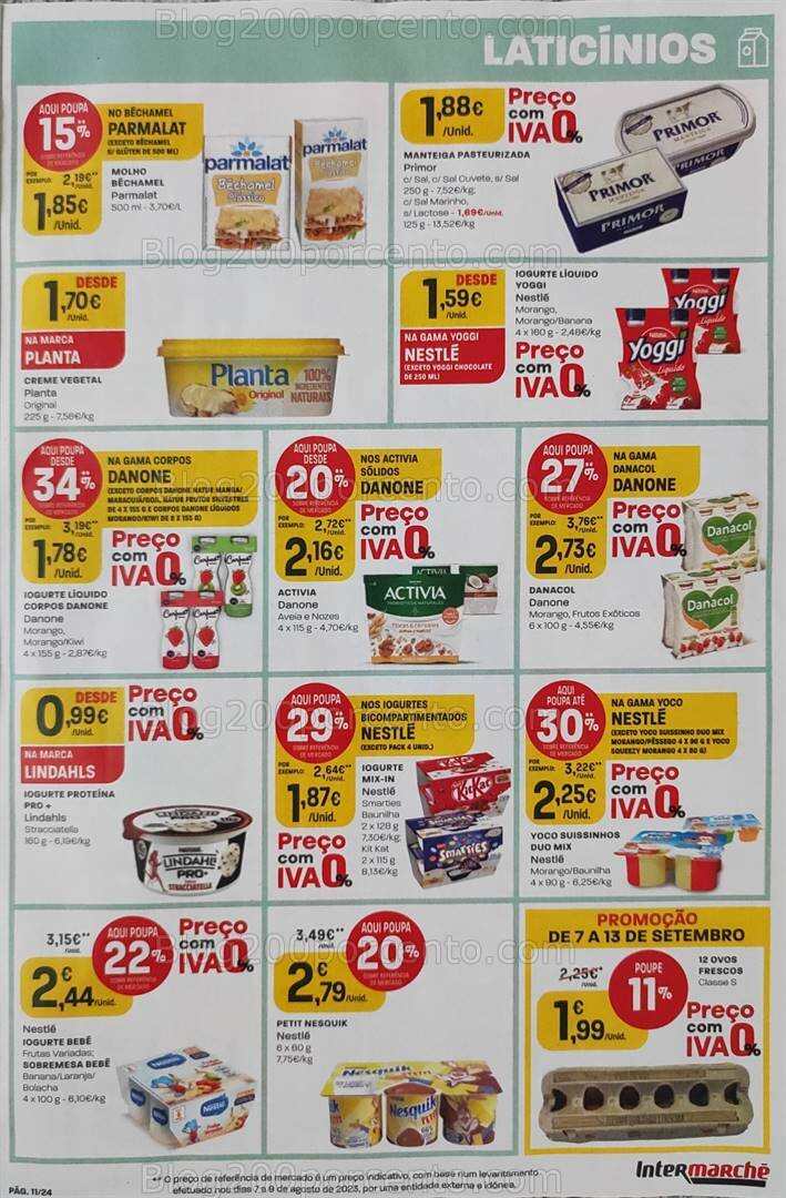 Antevisão Folheto INTERMARCHÉ Promoções de 7 a 13 setembro