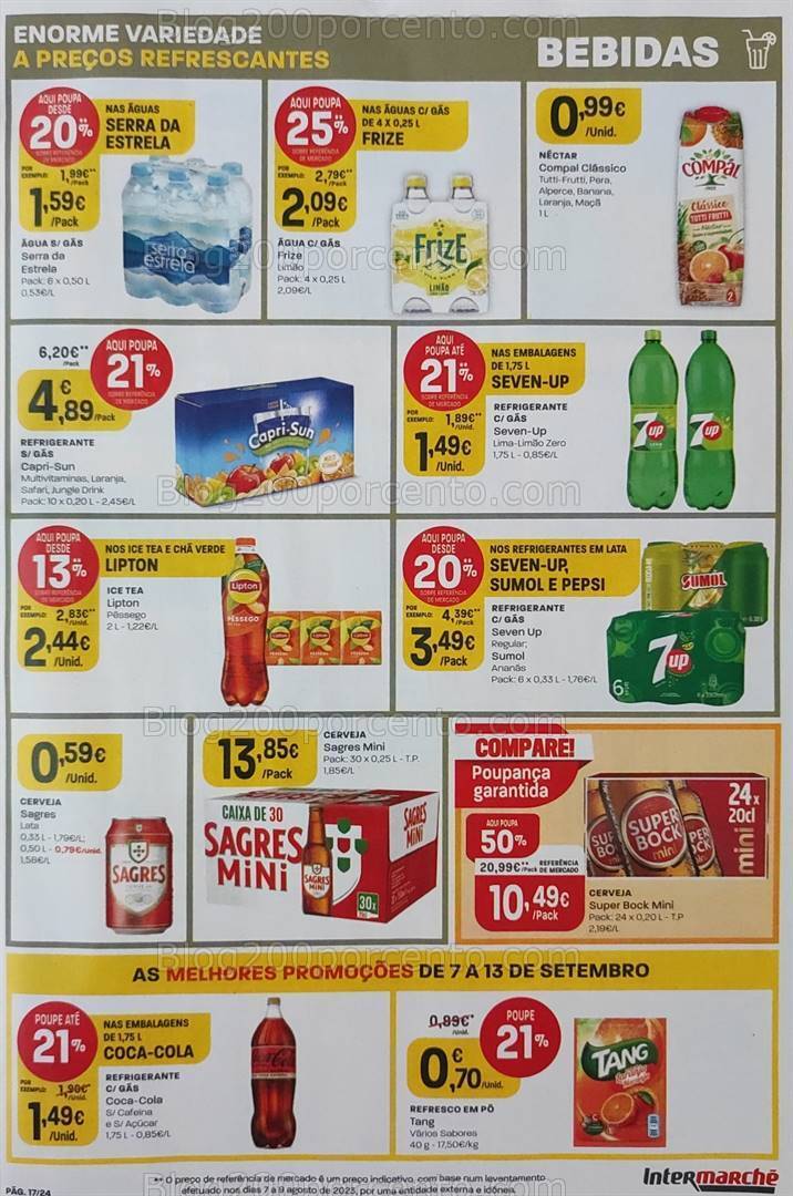 Antevisão Folheto INTERMARCHÉ Promoções de 7 a 13 setembro