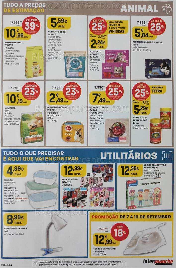 Antevisão Folheto INTERMARCHÉ Promoções de 7 a 13 setembro