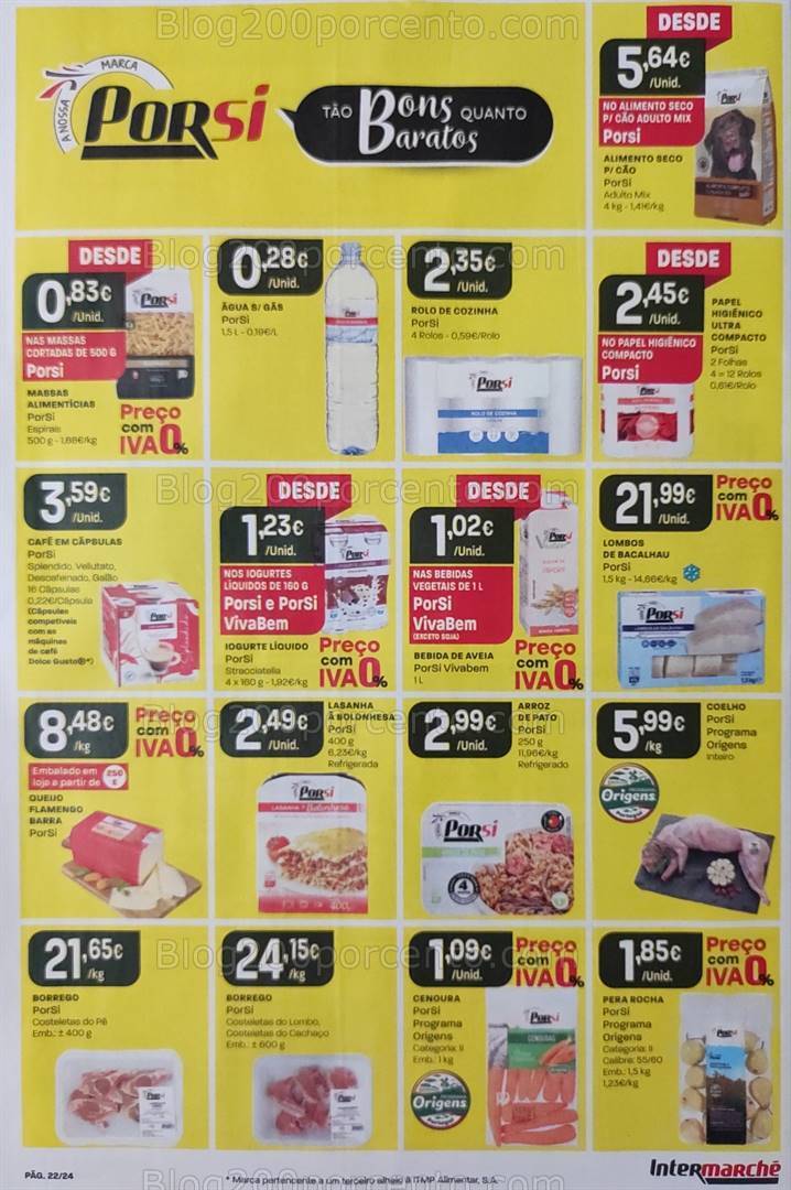 Antevisão Folheto INTERMARCHÉ Promoções de 7 a 13 setembro