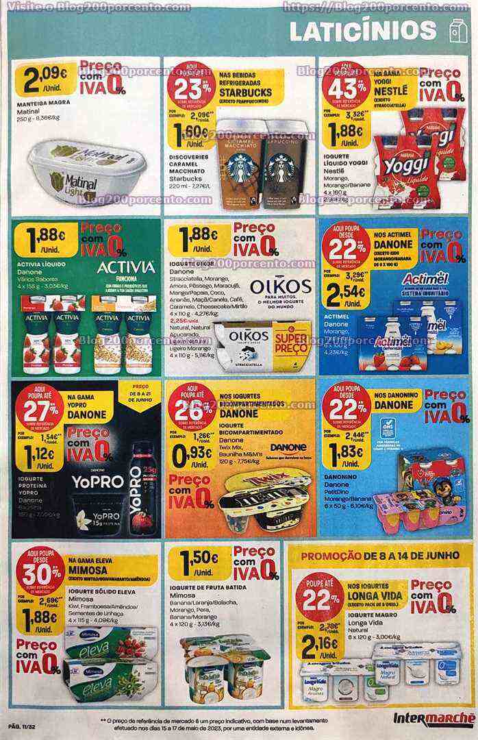 Antevisão Folheto INTERMARCHÉ Promoções de 8 a 14 junho