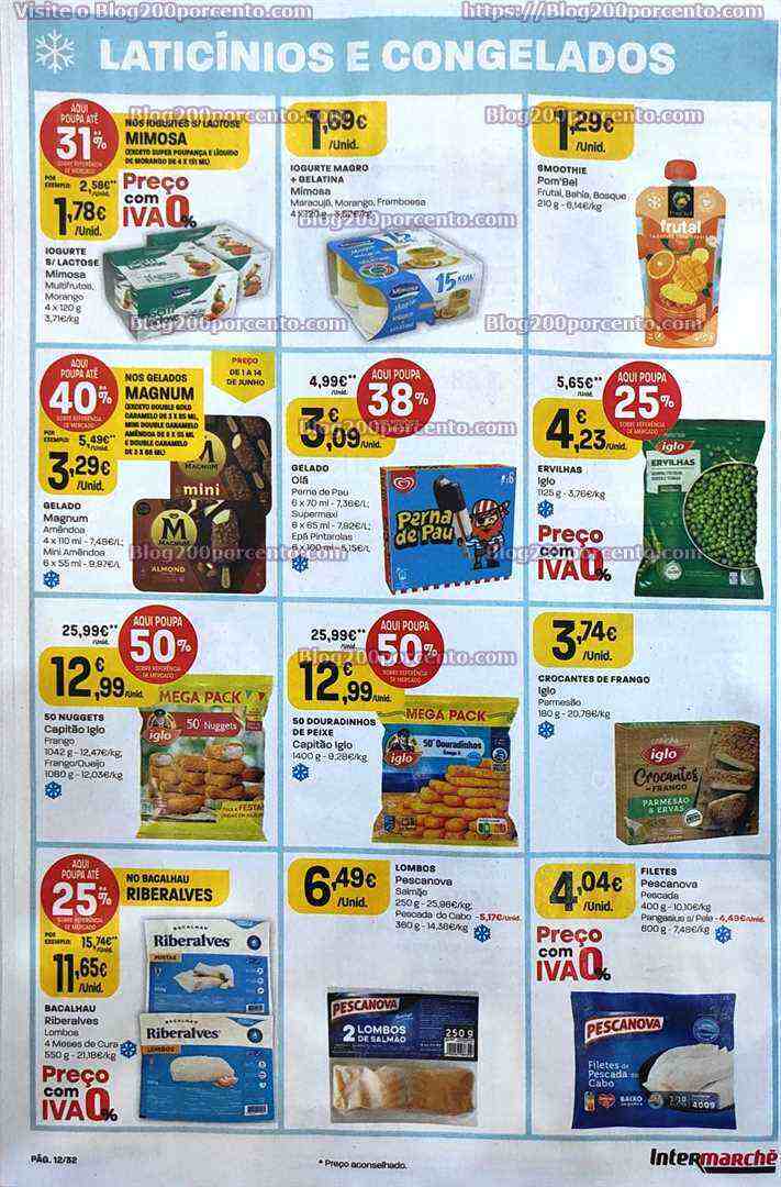 Antevisão Folheto INTERMARCHÉ Promoções de 8 a 14 junho