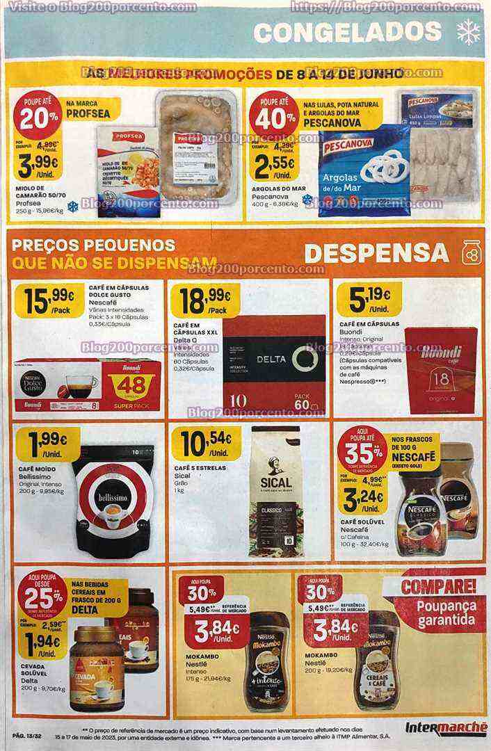 Antevisão Folheto INTERMARCHÉ Promoções de 8 a 14 junho