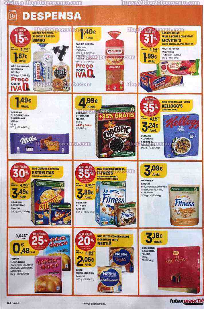 Antevisão Folheto INTERMARCHÉ Promoções de 8 a 14 junho