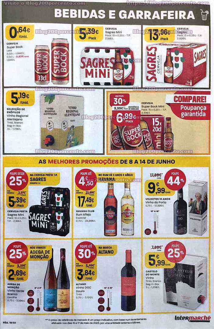 Antevisão Folheto INTERMARCHÉ Promoções de 8 a 14 junho