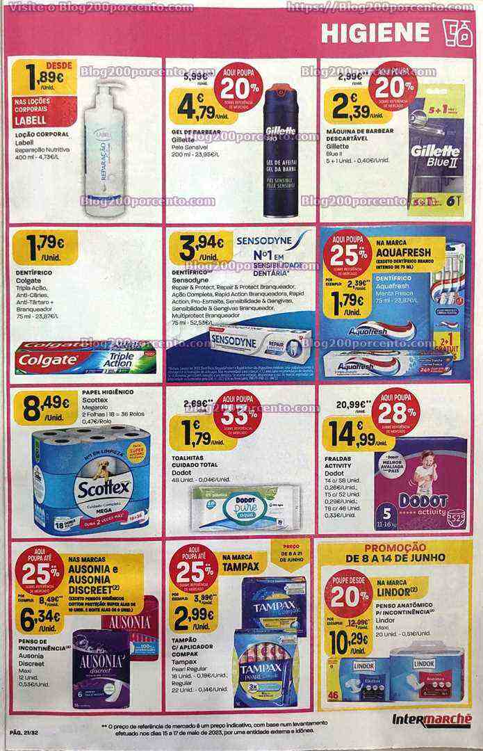 Antevisão Folheto INTERMARCHÉ Promoções de 8 a 14 junho