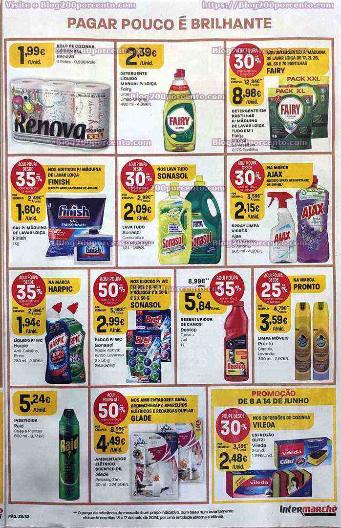 Antevisão Folheto INTERMARCHÉ Promoções de 8 a 14 junho